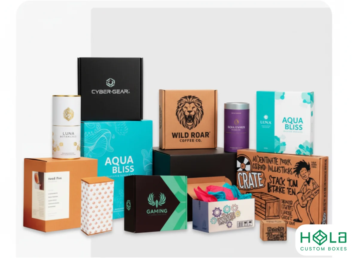 CUSTOM boxes with logo